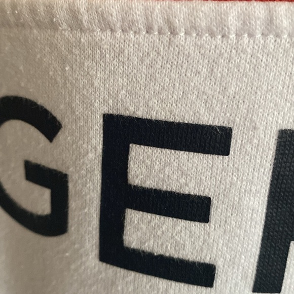 Vintage Hilfiger with logo boxy sweatshirt top, Y2K white - Picture 3 of 13